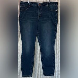 Maurices Ever Flex High Rise Jeggings Dark Wash